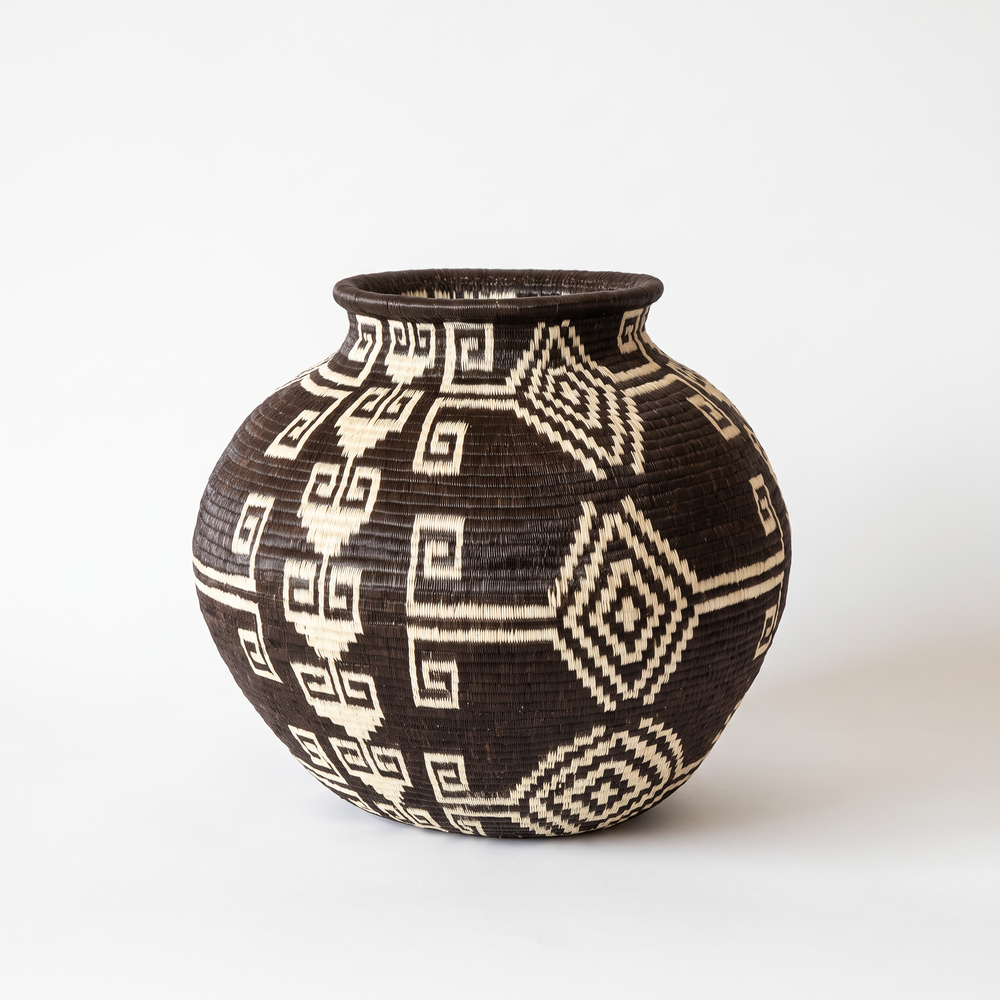 Geometrical II - Panama Wounaan Basket