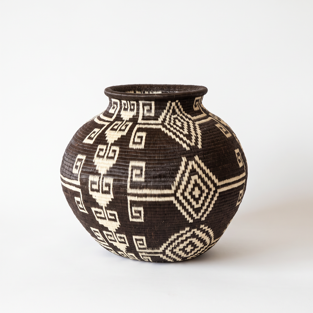 Geometrical II - Panama Wounaan Basket