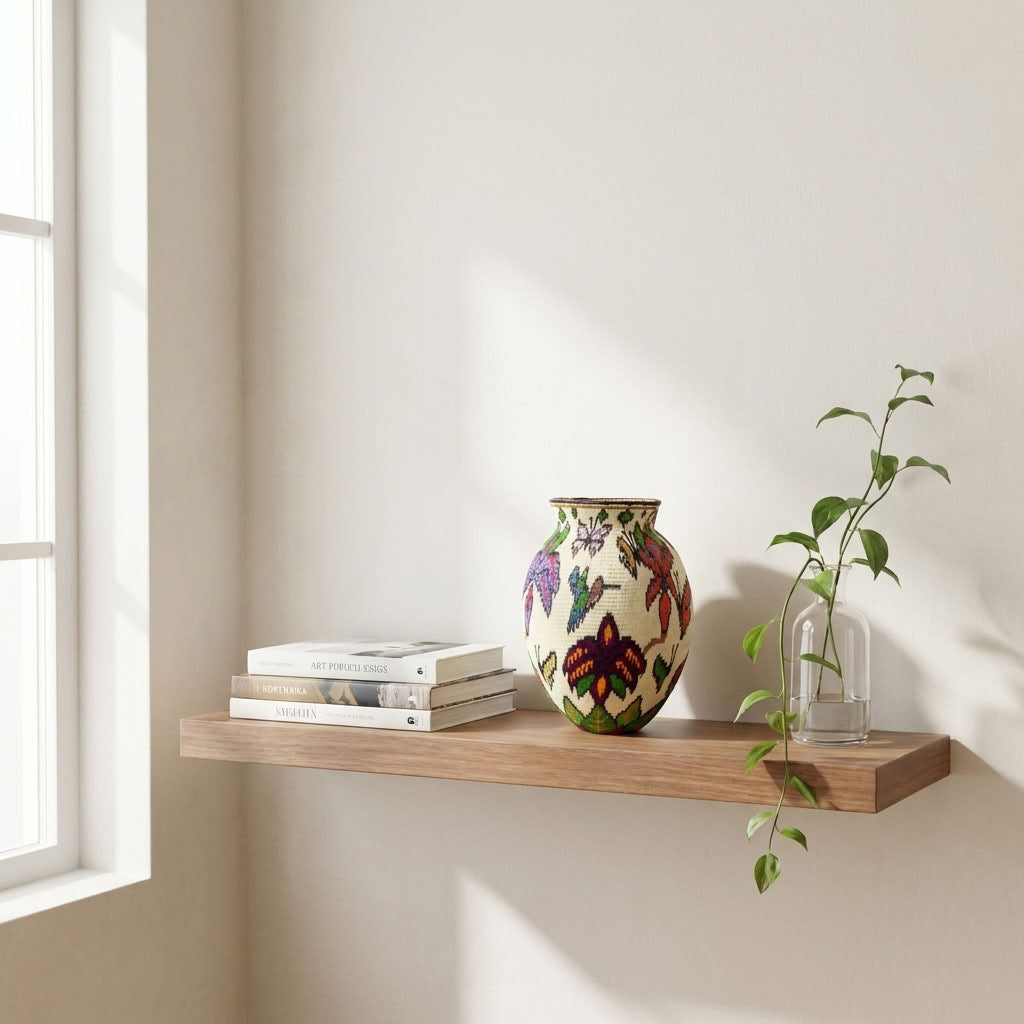 Floral Hummingbird II - Panama Wounaan Basket catalog