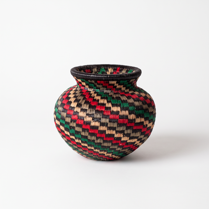 Mini Colourful Shell - Panama Wounaan Basket