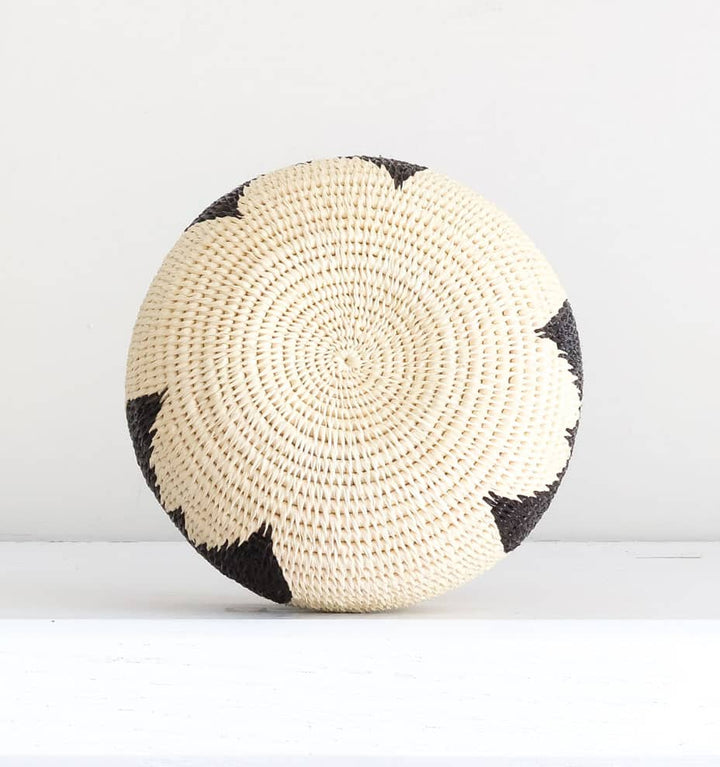 Vintage Butterflies Woven Basket