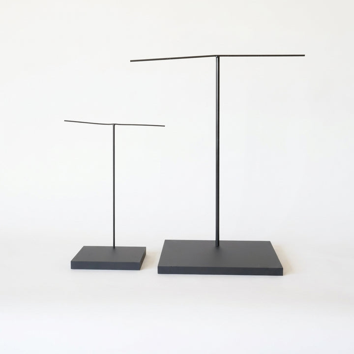 Mask Display Stand with Bendable Arms