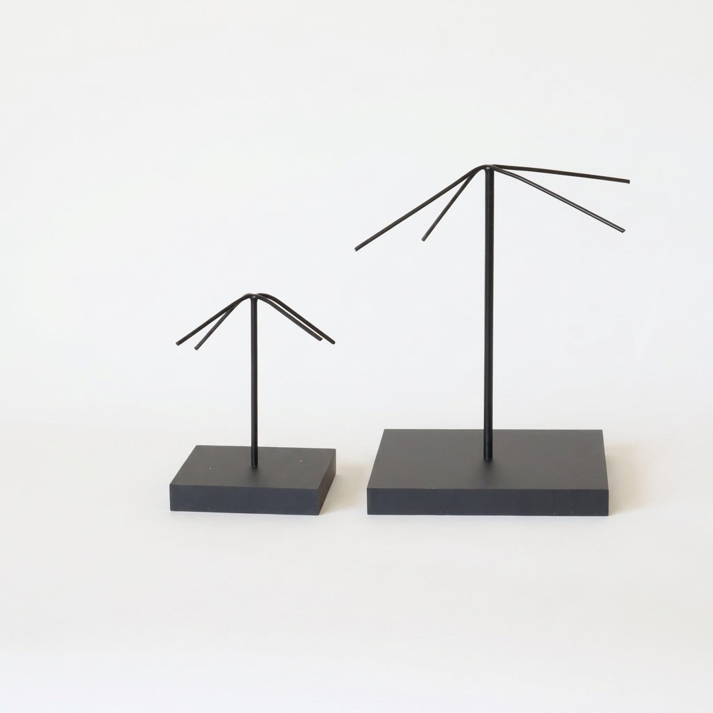 Mask Display Stand with Bendable Arms