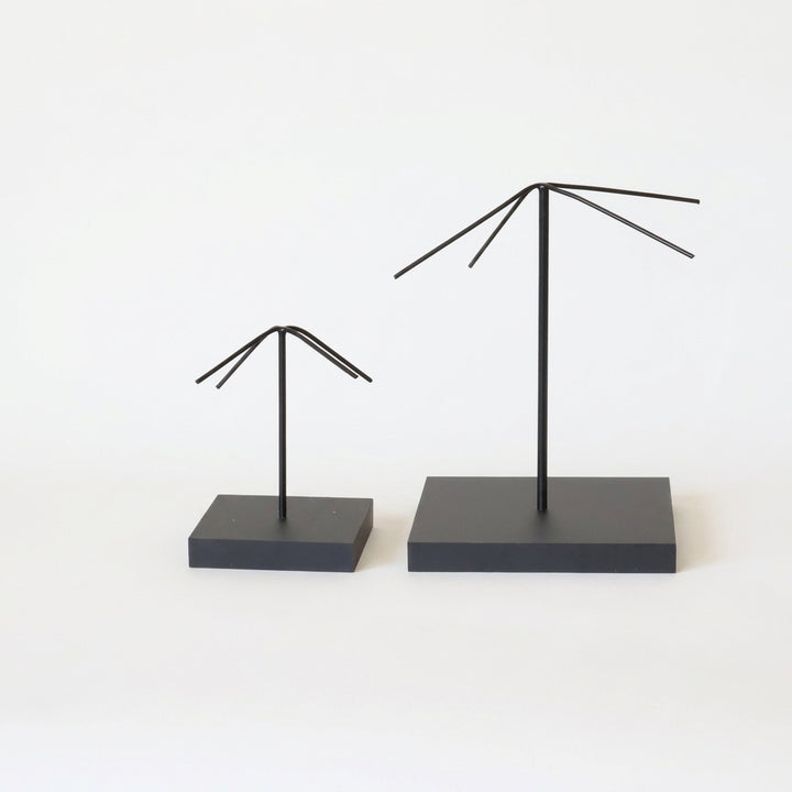 Mask Display Stand with Bendable Arms