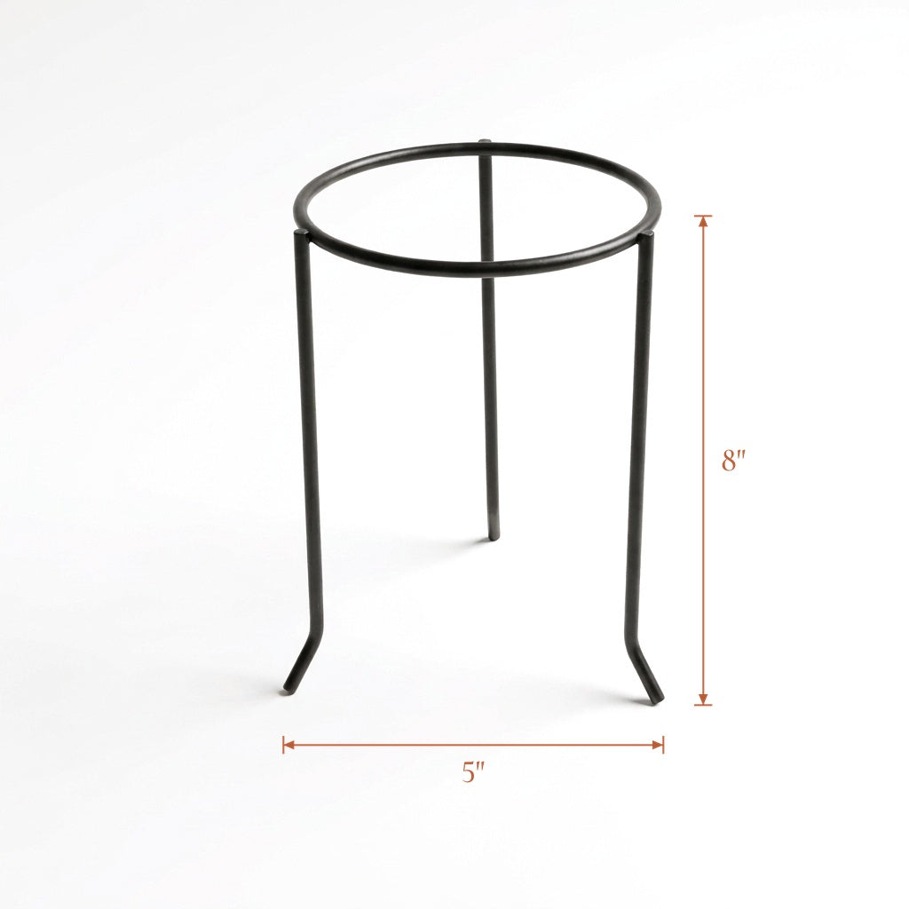 Metal Display Stand for Decorative Woven Baskets