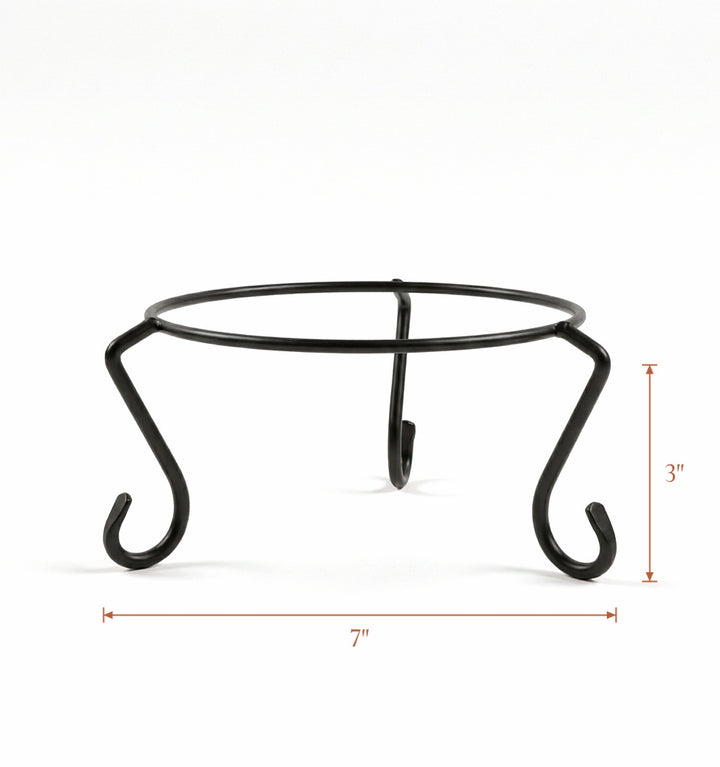 Metal Display Stand for Decorative Woven Baskets